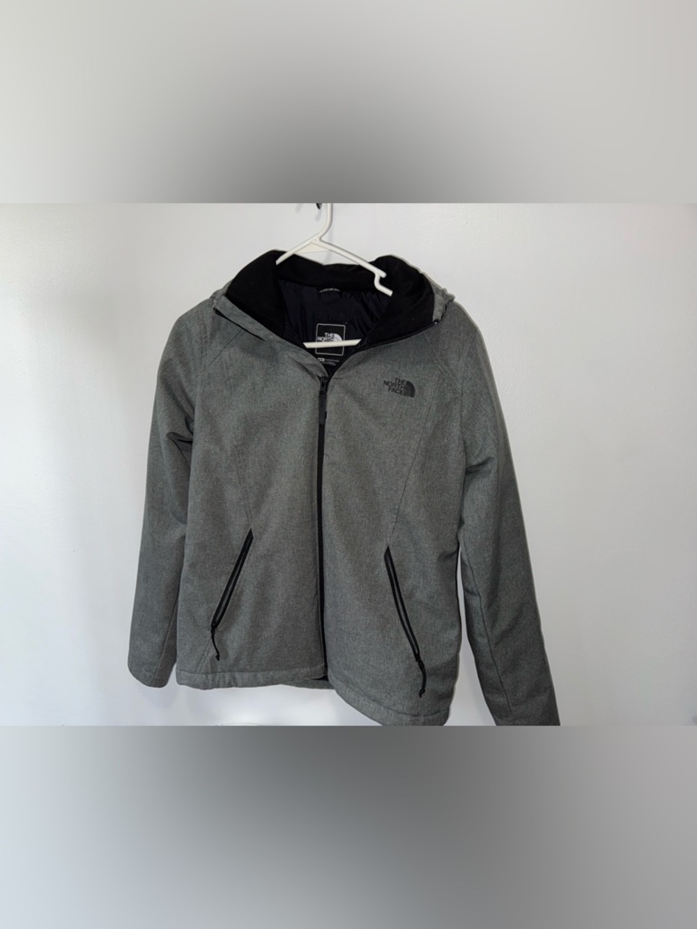 The North Face Women’s Gray Hooded Softshell Jacket